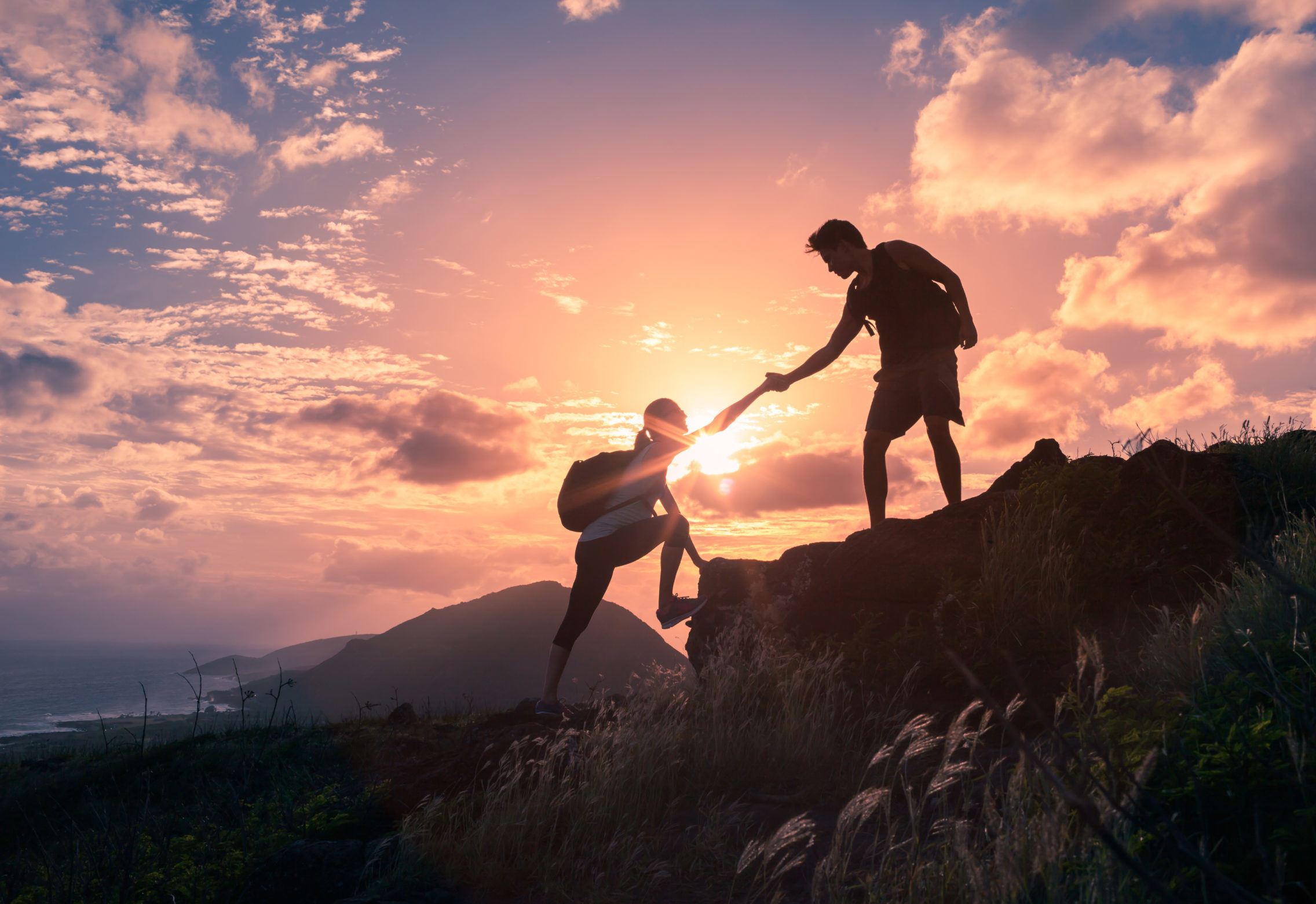 two hikers