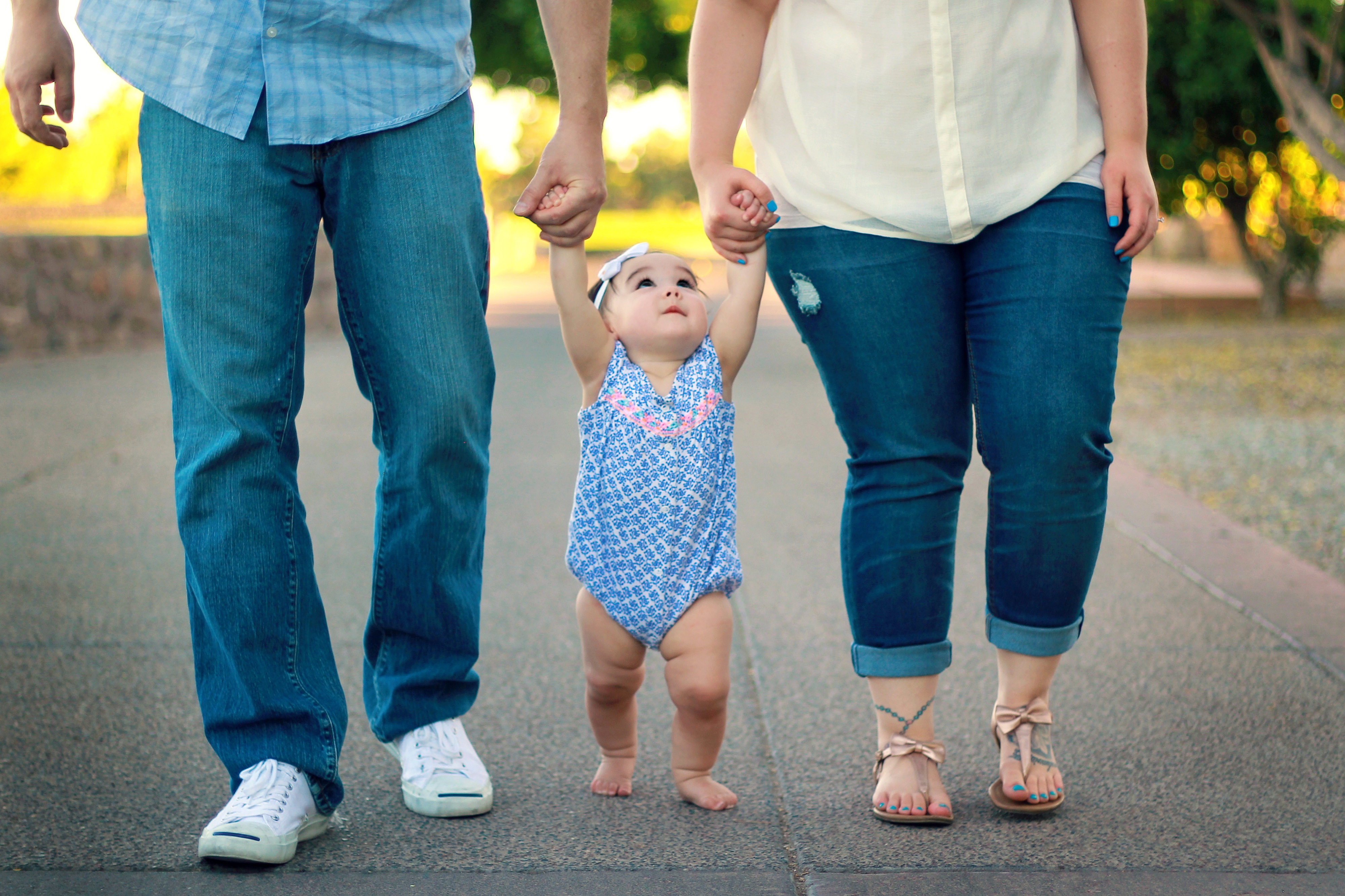 parents and toddler