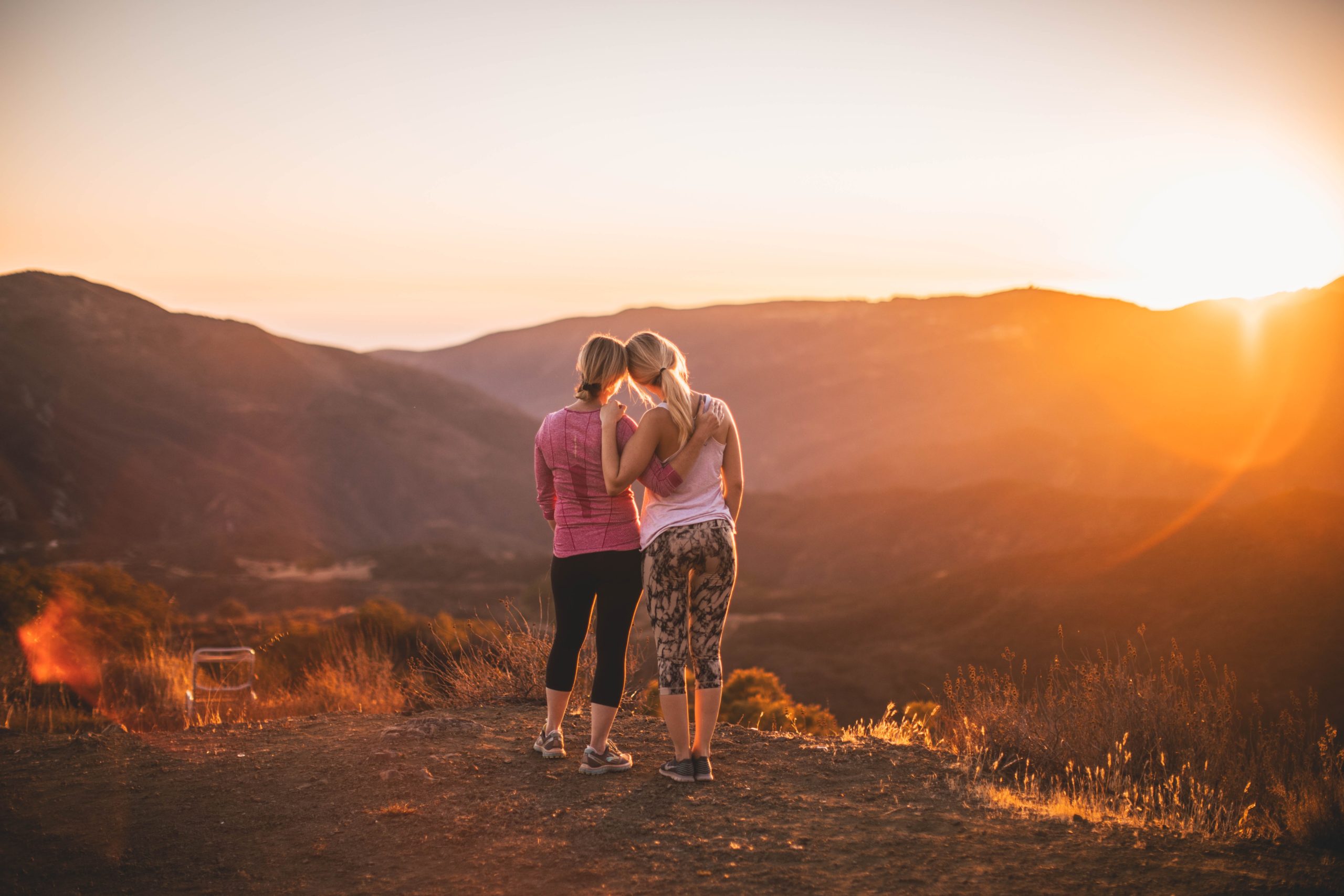Active, healthy, hiking