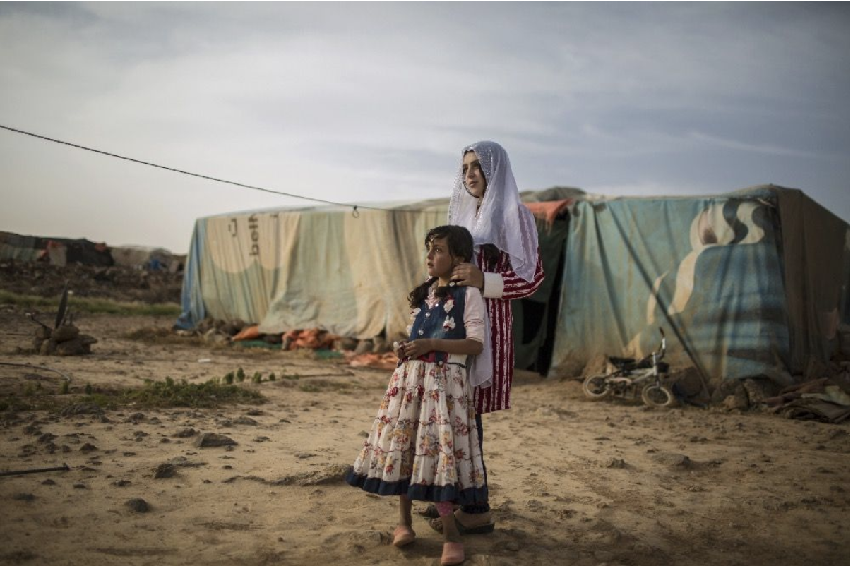 Mujer y niño